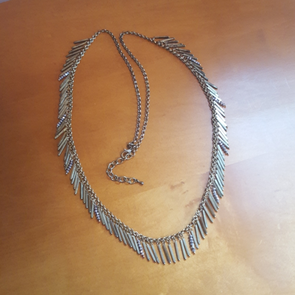 Gold-toned Long Necklace